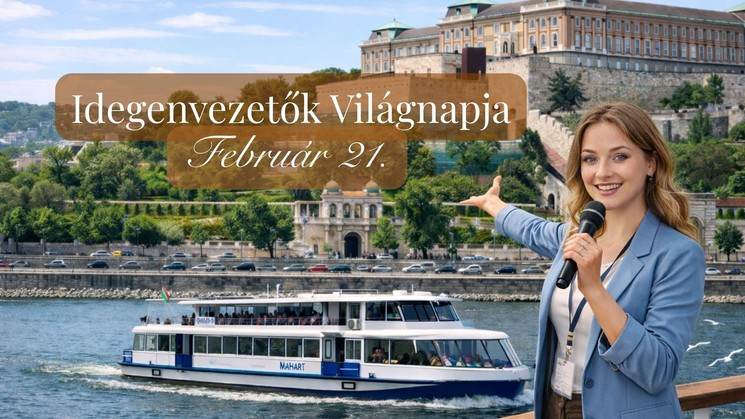 Sétahajózás a Dunán Budapesten 2026. Idegenvezetők világnapja 