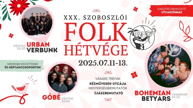 Szoboszlói Folkhétvége Hajdúszoboszló 2025