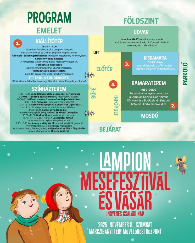 Lampion Mesefesztivál és Könyvvásár 2025