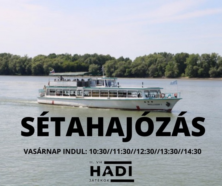 Sétahajózás a Dunán a Monostori Erőd szervezésében