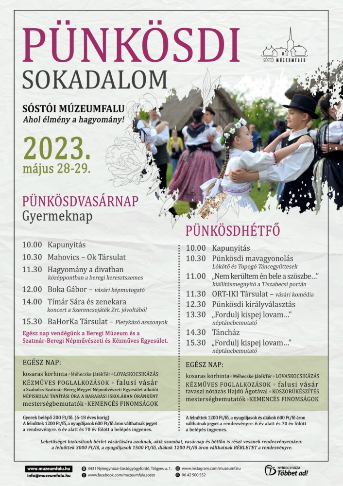 Gyermeknap Nyíregyháza. Irány a Sóstói Múzeumfalu!