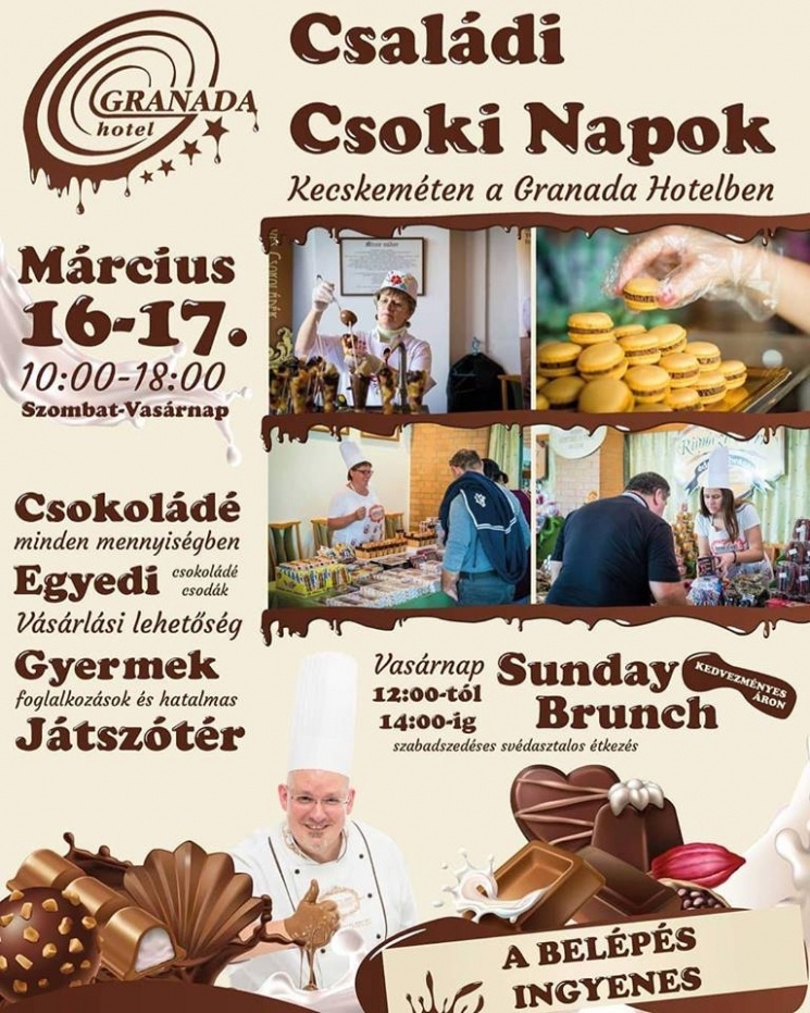 Csokoládé Napok 2019 Kecskemét
