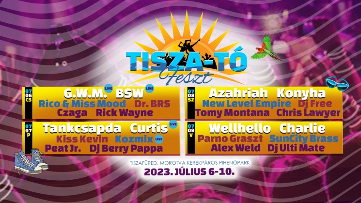 Tisza-tó Feszt Tiszafüred 2023