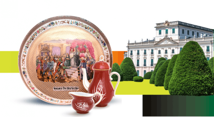 Herendi porcelán kiállítás Esterházy ragyogás címmel a fertődi Esterházy-kastélyban