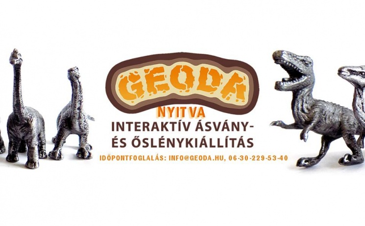 Geoda Interaktív Ásvány- és Őslénykiállítás Esztergomban