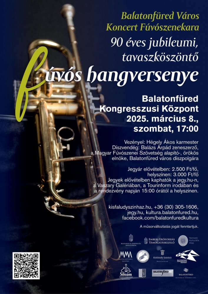 Tavaszköszöntő Fúvóskoncert 2025 Balatonfüred