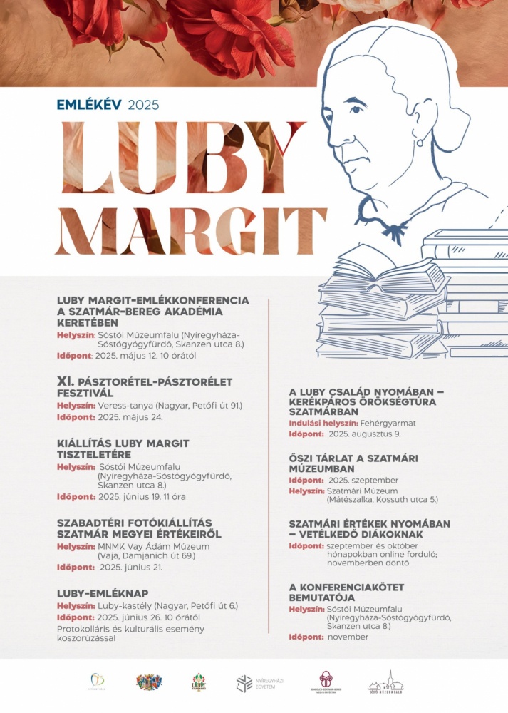 Luby Margit Emlékév 2025. Változatos programok a Sóstói Múzeumfalu és partnerei szervezésében