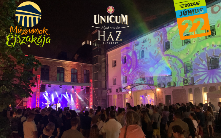 Múzeumok Éjszakája az Unicum Házban 2024