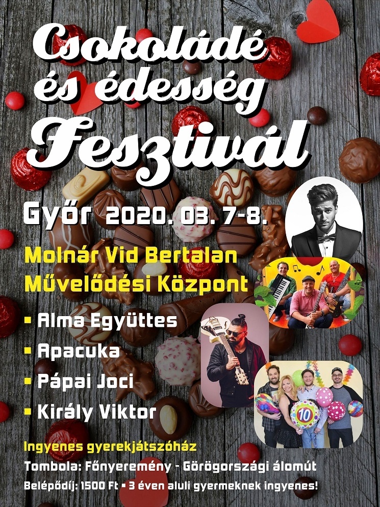 Csokoládé és Édesség Fesztivál 2019 Tata