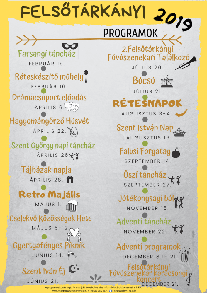 Felsőtárkány bolhapiac 2019