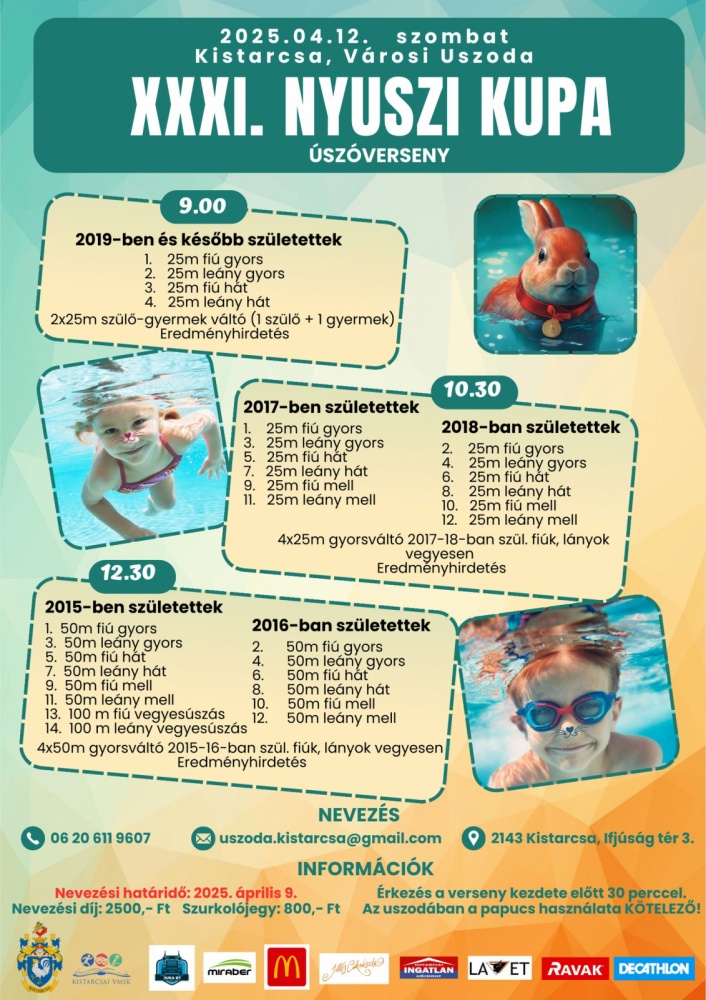 Kistarcsa programok 2023. Események, fesztiválok, rendezvények
