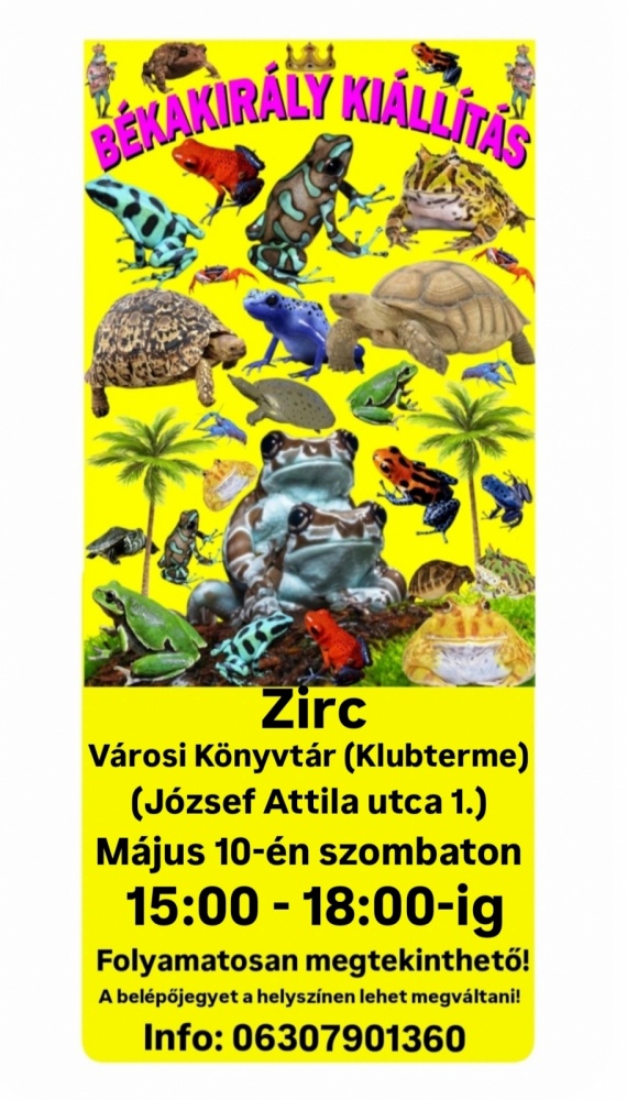 Zirci Városi Könyvtár programok 2023