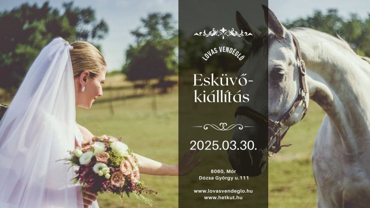 Esküvő kiállítás Mór 2025