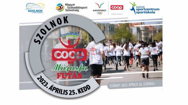 COOP Májusfa Futás Szolnok 2023
