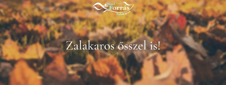 Őszi wellness Zalakaroson, fürdőzési lehetőséggel kedvező áron a Forrás Hotelben