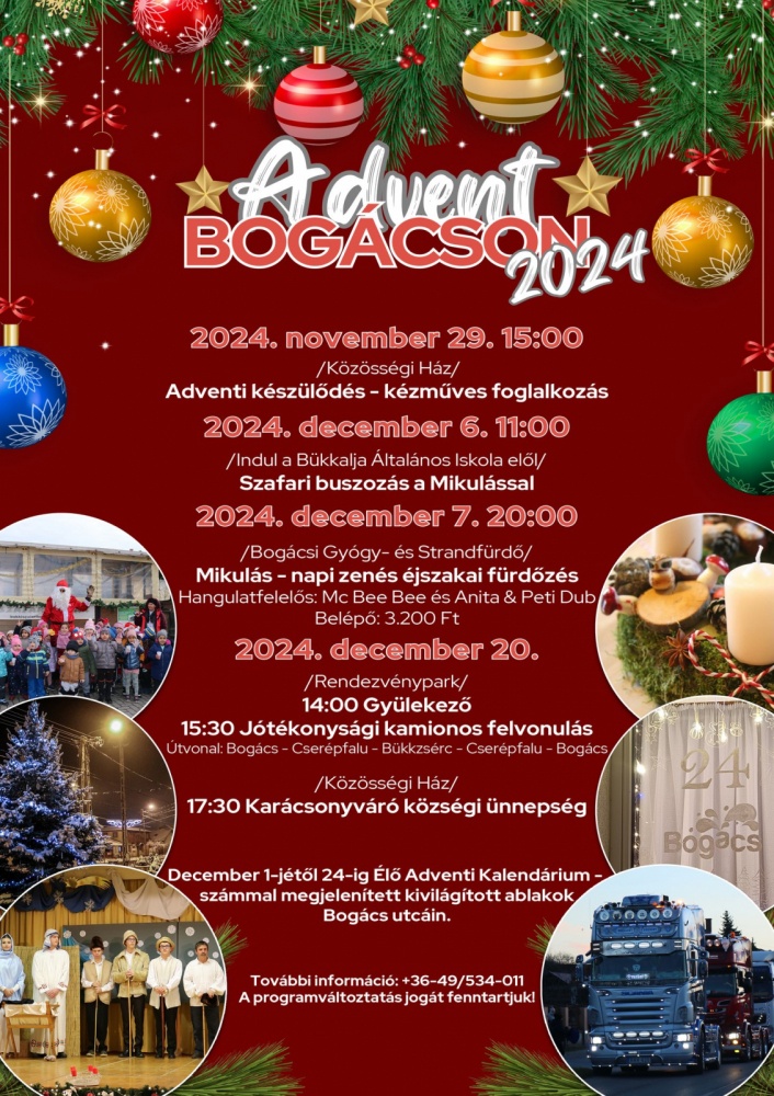 Advent Bogácson 2024