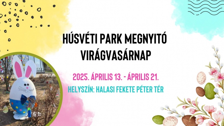 Húsvéti tojáspark 2025 Hajdúszoboszló