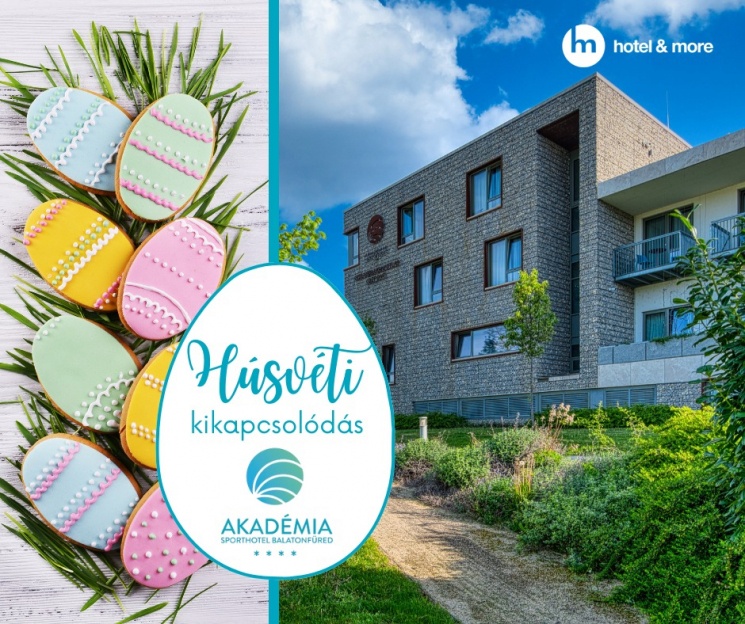 Húsvét wellness pihenés Balatonfüreden, félpanzióval és uszodahasználattal az Akadémia Sporthotelben