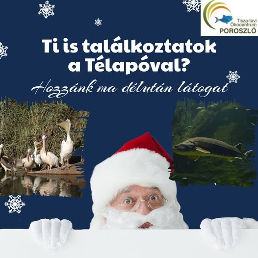 Mikulás-napi program Poroszló 2025 Tisza-tavi Ökocentrum
