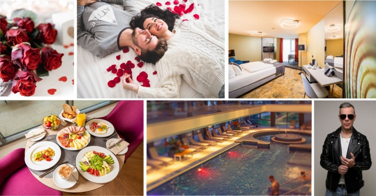 Valentin-napi romantikus hétvége Keszthelyen a Helikon Hotelben, sztárvendég: Csordás Tibi