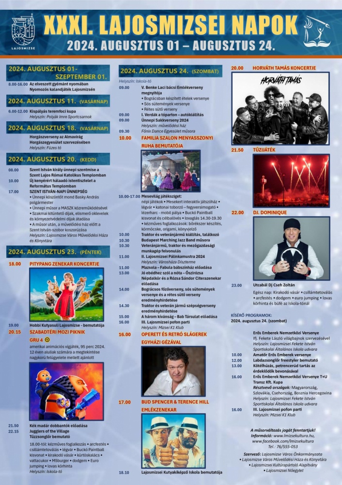 Lajosmizsei Napok 2024