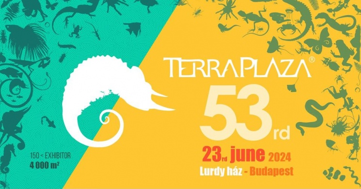 TerraPlaza 2024 Budapest. Nemzetközi egzotikus állat kiállítás és vásár