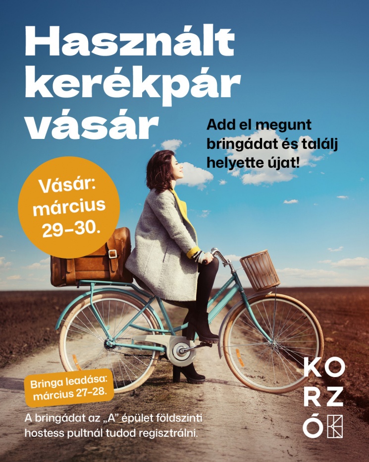 Bringa vásár 2025 Nyíregyháza. Használt kerékpár vásár, add el megunt bringádat és találj egy újat!