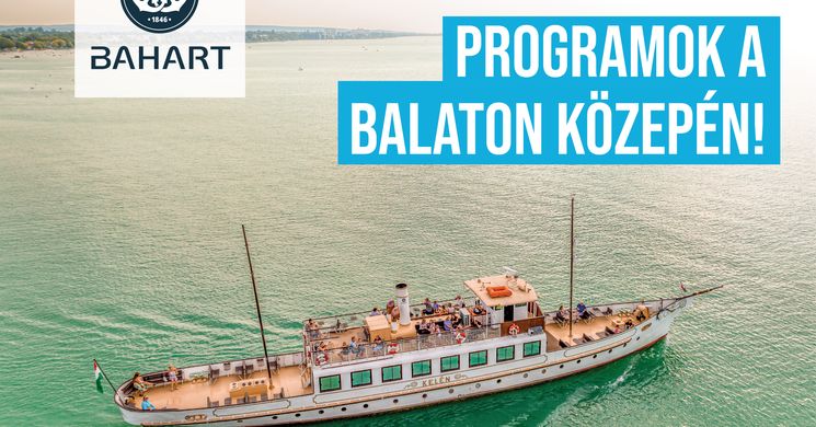 Balatongyöröki diszkóhajó 2024. Bulihajók indulnak a nyári főszezonban