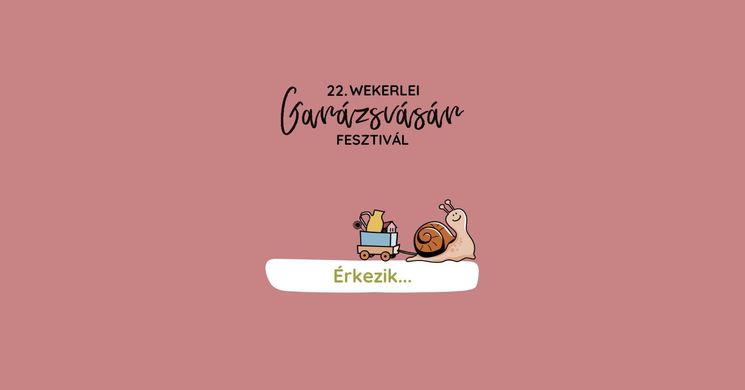 Wekerlei Garázsvásár Fesztivál 2026 Budapest