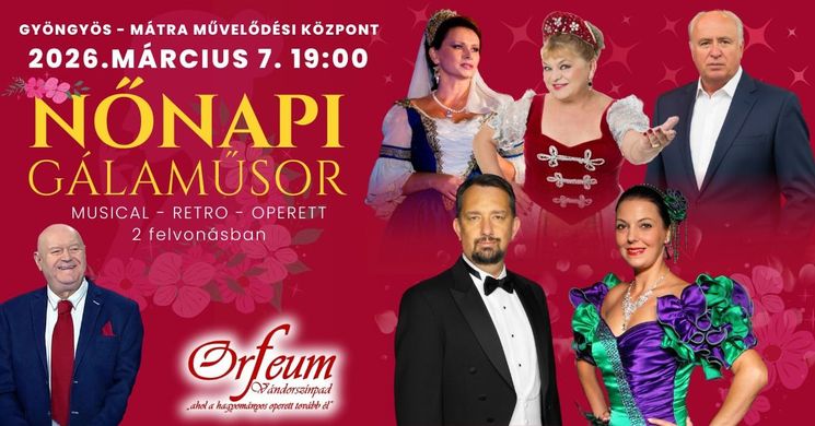 Nőnap Gyöngyös 2026