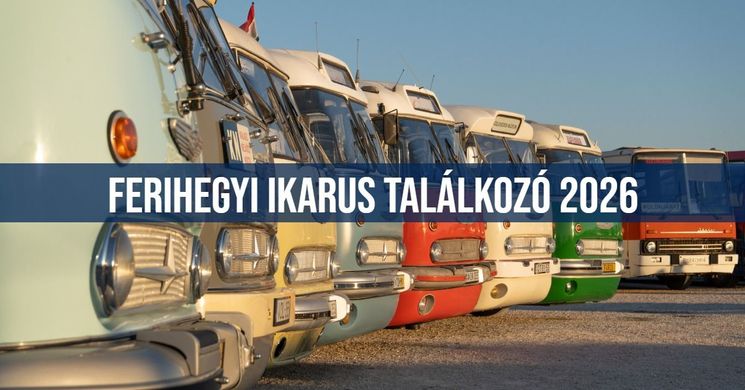 Ikarus Találkozó 2026 Budapest. Járműcsodák történelmi repülőgépek között az Aeroparkban