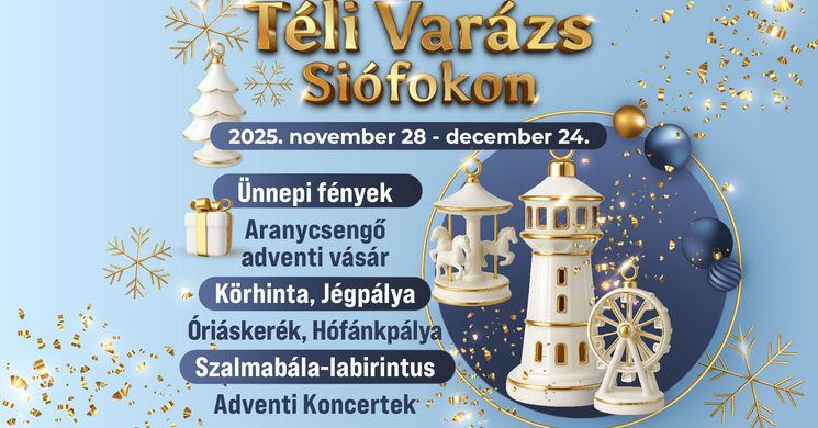 Siófoki programok 2025 / 2026. Fesztiválok, események, rendezvények