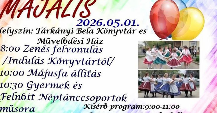 Majális Egyek 2026