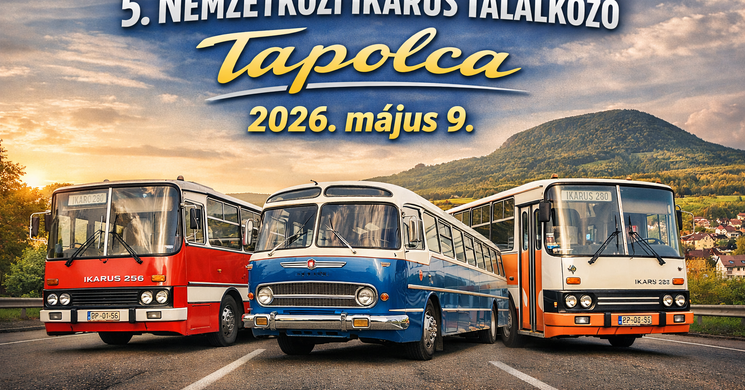 Nemzetközi Ikarus Találkozó 2026 Tapolca