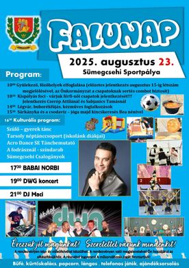 Sümegcsehi Falunap 2025