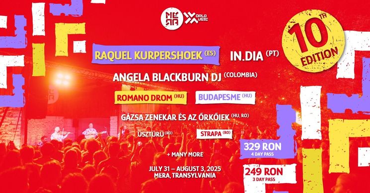 Méra World Music Festival 2025. Erdély Világzenei Csűrfesztiválja