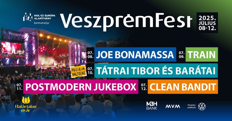 VeszprémFest 2025 Veszprém