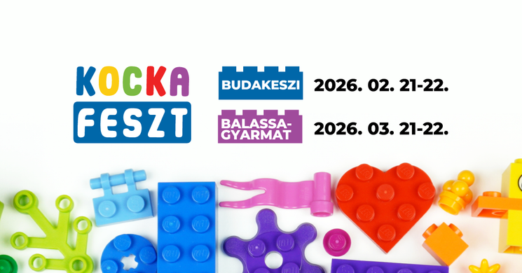 KockaFeszt 2026. Lego kiállítás és élményprogram