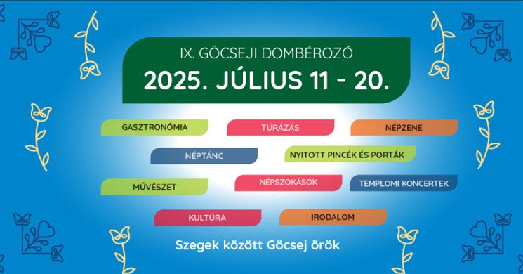 Göcseji Dombérozó 2025. Barangolás, gasztronómia és hagyományőrzés a mai kor szellemében
