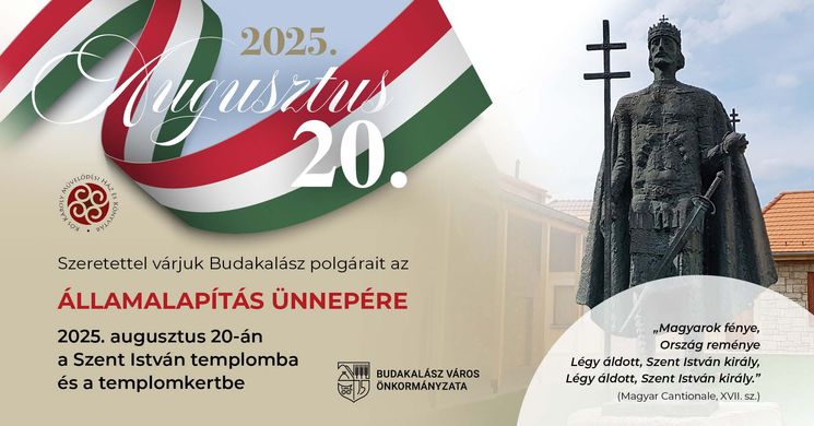 Budakalász 2025. augusztus 20. Szent István Ünnepe