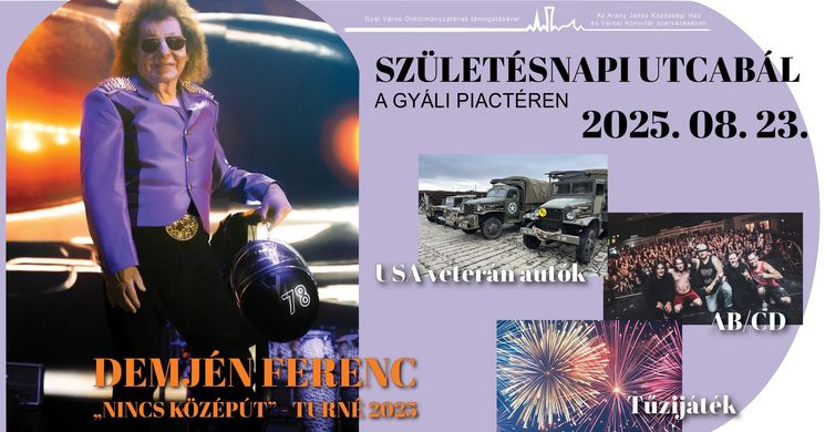 Születésnapi Utcabál Gyál 2025