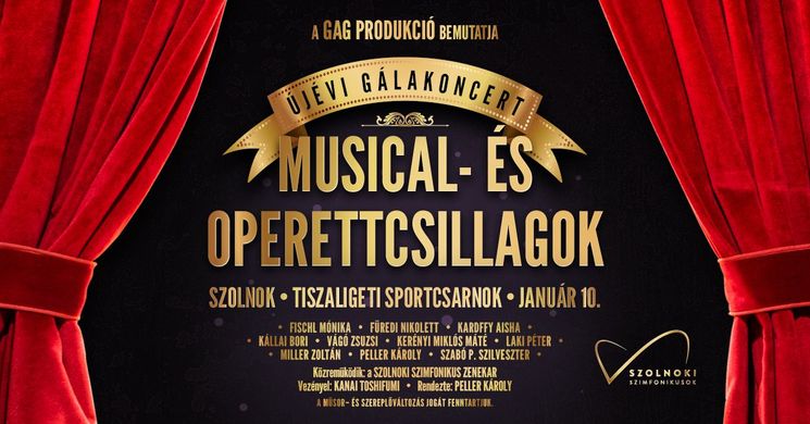 Újévi koncert Szolnok 2026. Online jegyvásárlás