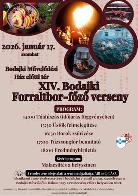 Bodajki Forralt Bor Főzőverseny 2026