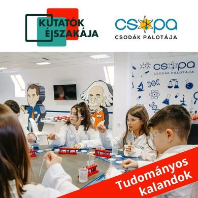 Kutatók Éjszakája a Csodák Palotájában 2025