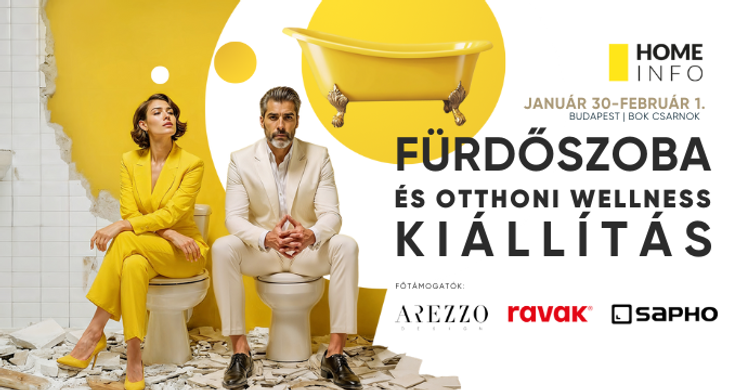 Fürdőszoba és Otthoni Wellness Kiállítás 2026 Budapest