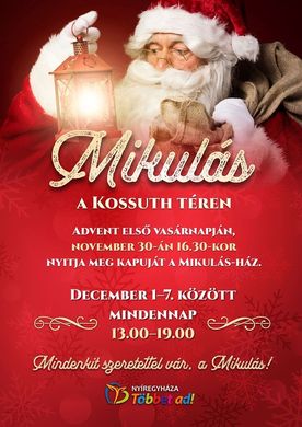 Nyíregyháza Mikulás 2025