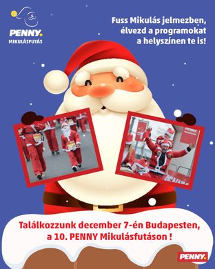 Penny Mikulásfutás 2025 Budapest