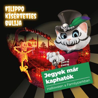 Halloween Familypark 2025 Ausztria.  Az év egyik legjobb és legizgalmasabb halloweeni látványossága