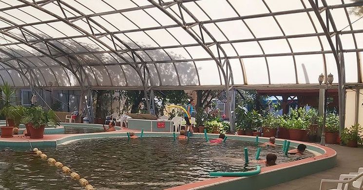 Cserkeszőlő gyógytorna 2026. Víz alatti csoportos gyógytorna a Gyógyászati Központban