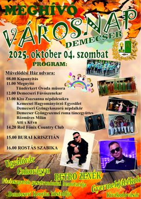 Városnap Demecser 2025